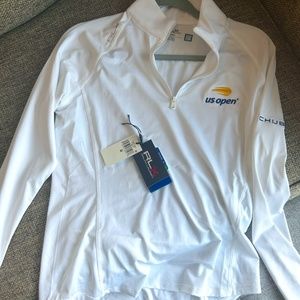 ralph lauren RLX M Golfjersey quarter zip pullover us open 2023 chubb